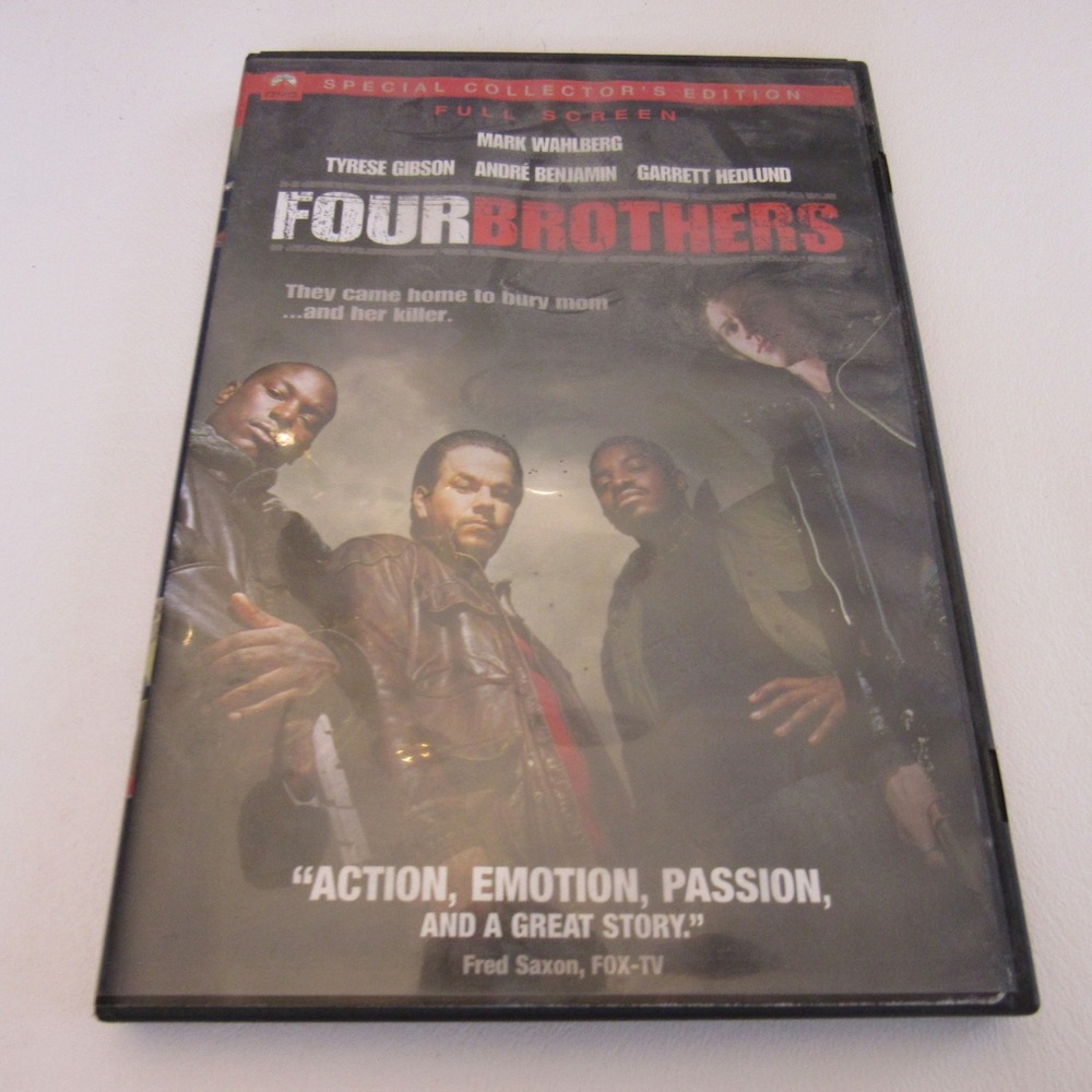 Four Brothers DVD Special Collector's Edition Mark Wahlberg Full Screen 2005 R‎
